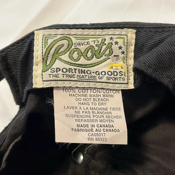 Baseball Cap  Cotton Roots Leather Strap - Picture 5 of 5